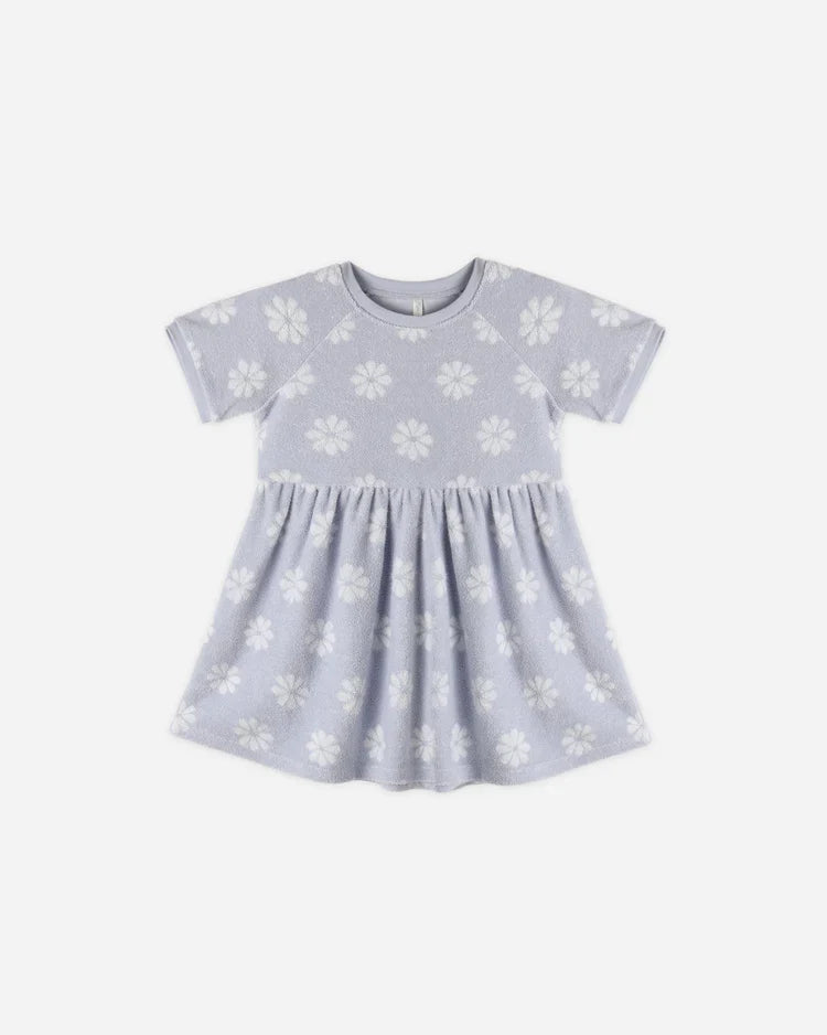 Raglan Dress | Periwinkle Daisy | Rylee & Cru