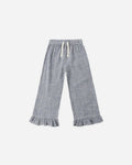 Wide Leg Pant | Marine Gingham | Rylee & Cru