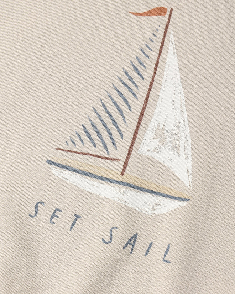 Oversized Sweatshirt | Set Sail | Rylee & Cru