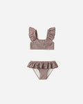 Santorini Bikini | Chocolate Houndstooth | Rylee & Cru