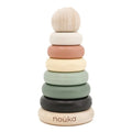 Noüka Wood and Silicone Stacker-Storm Tower