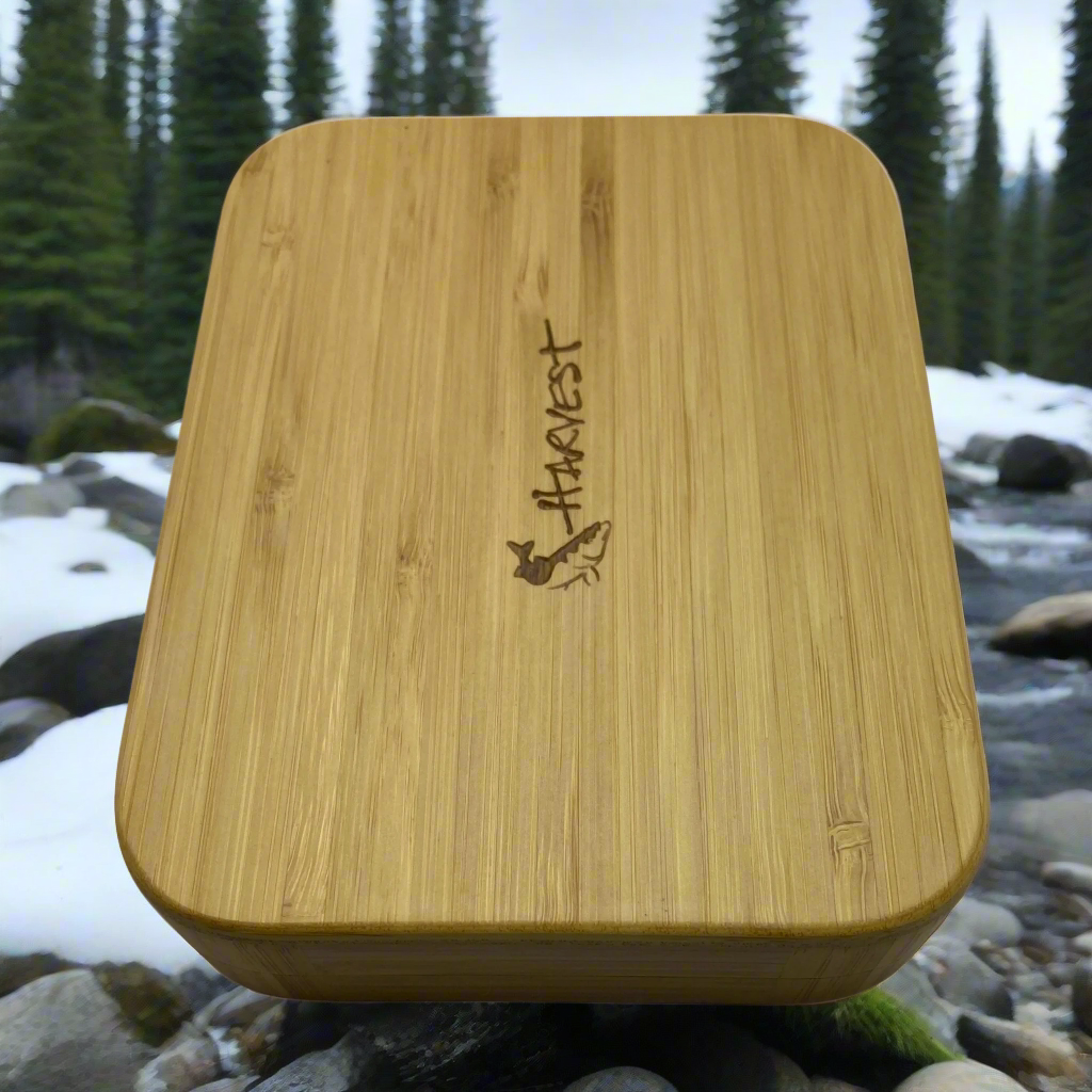 Fly Fishing Kit, Atlantic Salmon Flies, Mixed Wet Flies and Bugs & Bombers, with Bamboo Flybox