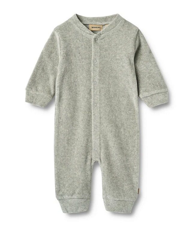 Jumpsuit Avery | Melange Grey | Wheat Clothing