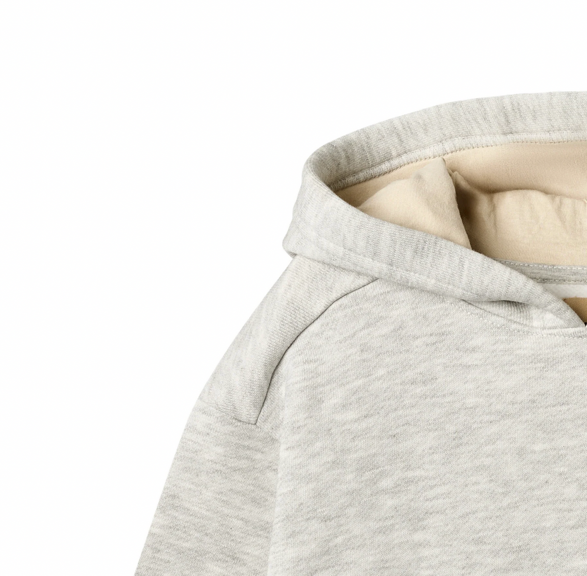 Sweatshirt Francis | Light Melange Grey | Wheat Clothing