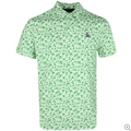 Underwater Mosaic Print Polo   Style#OGKSF027
