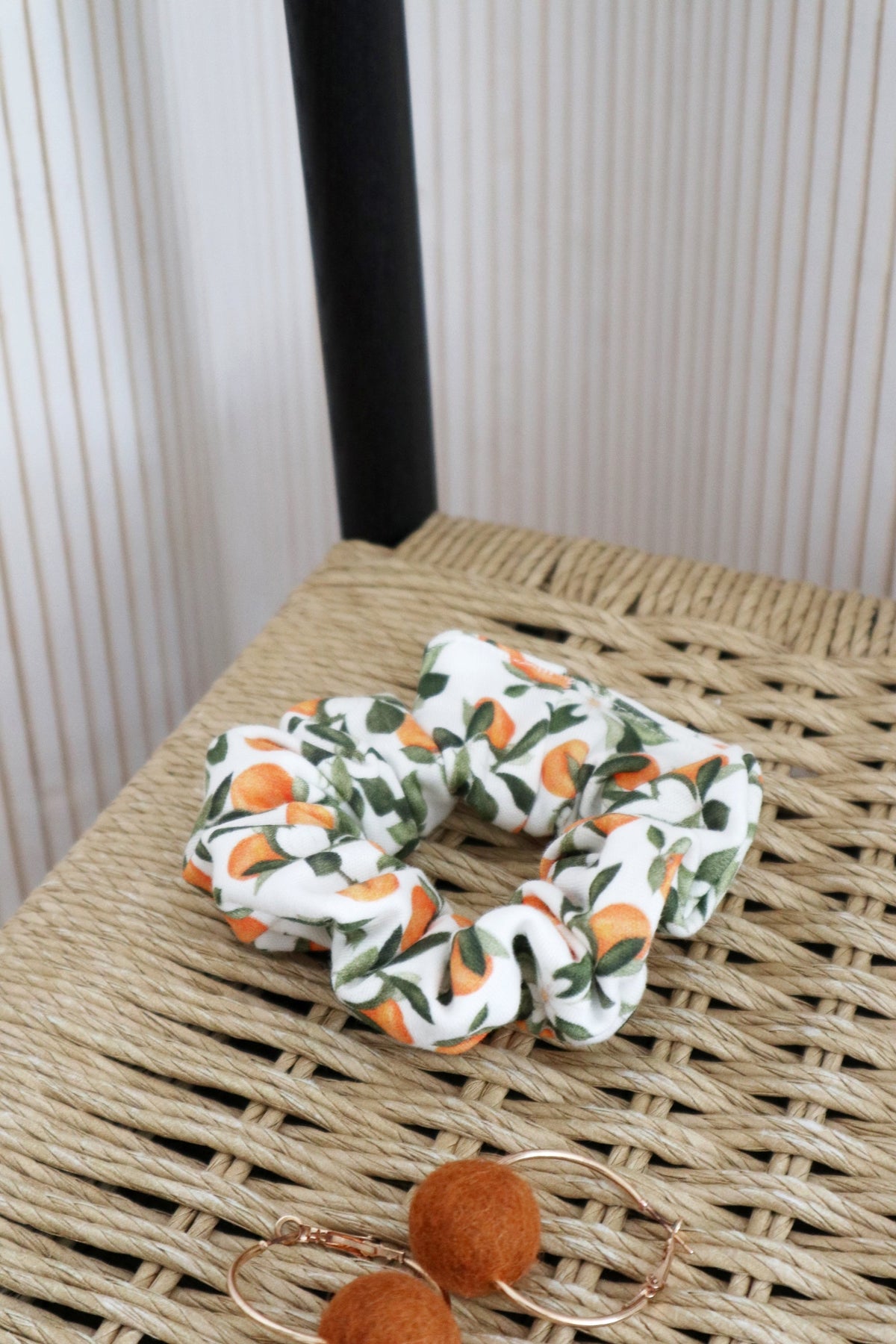 Hair Scrunchie - Clementine