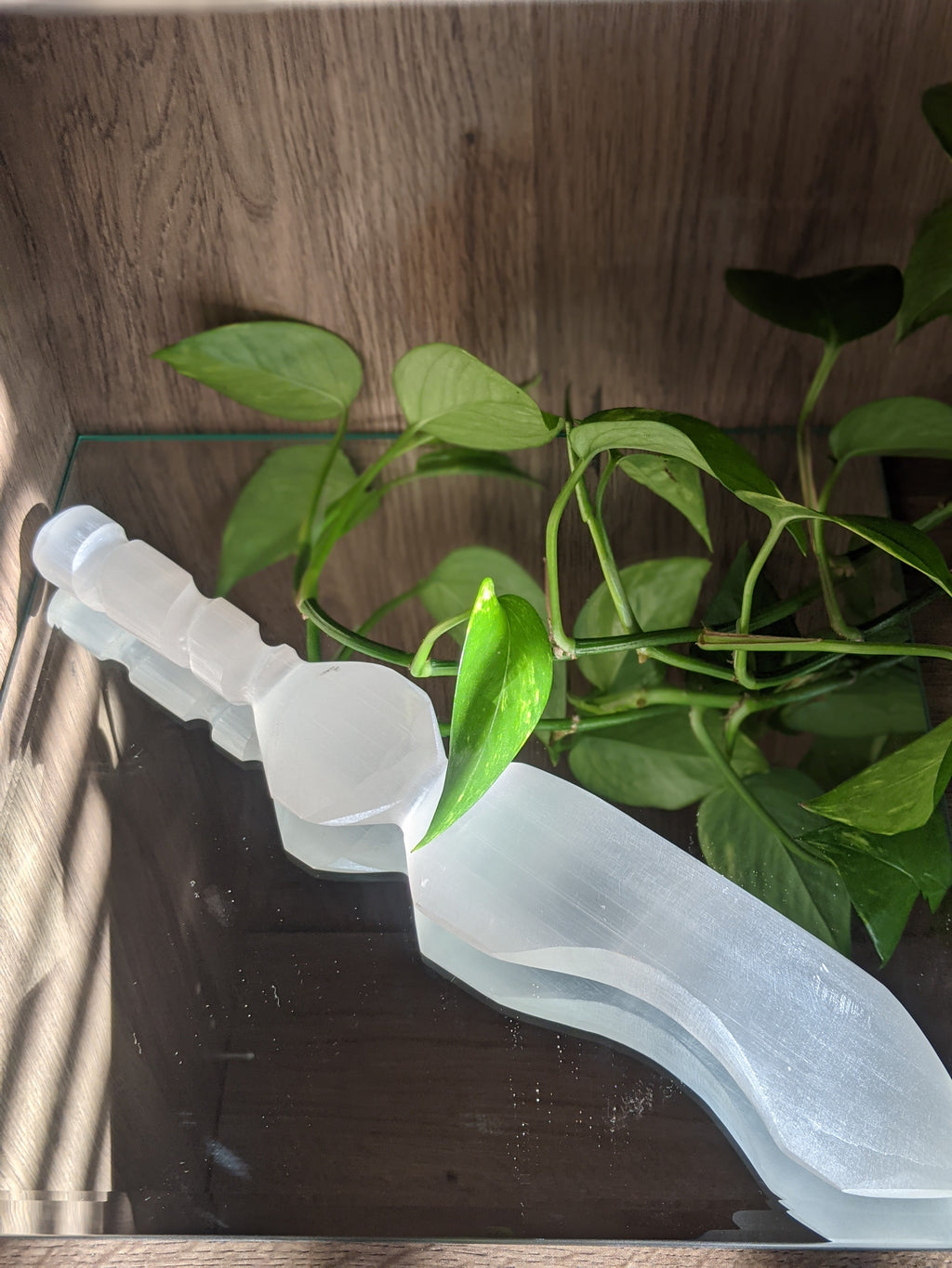 Selenite Knife