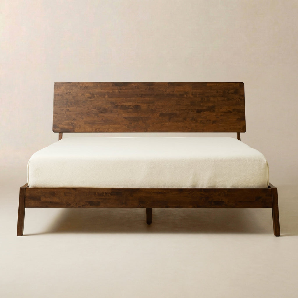 Serenity Deluxe Wood Platform Bed Frame