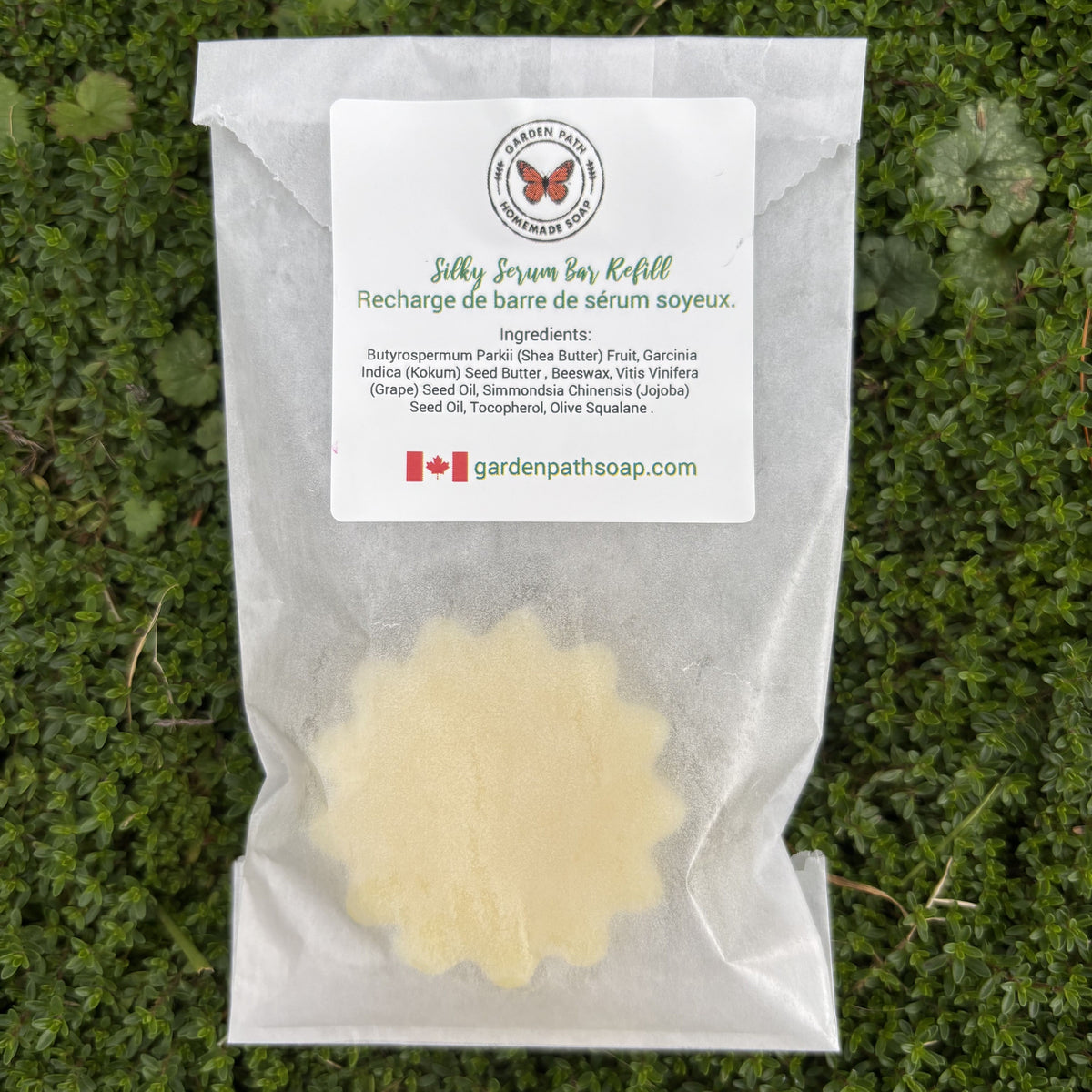 Silky Serum Bar 100% Natural Ingredients Moisturizer for Mature Skin