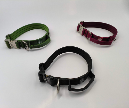 1.5" Tactical Collar with Handle - Black