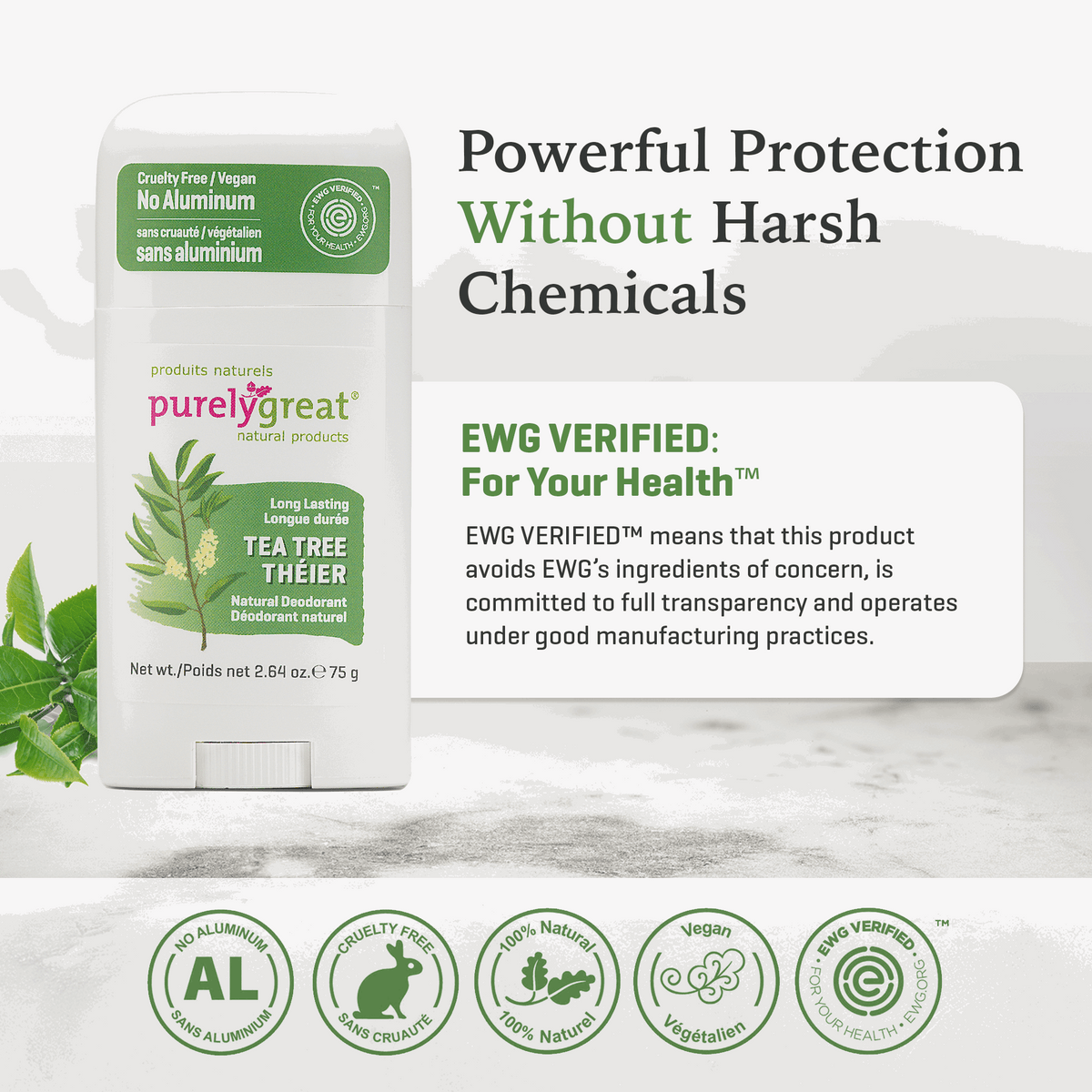 Tea Tree Stick Deodorant