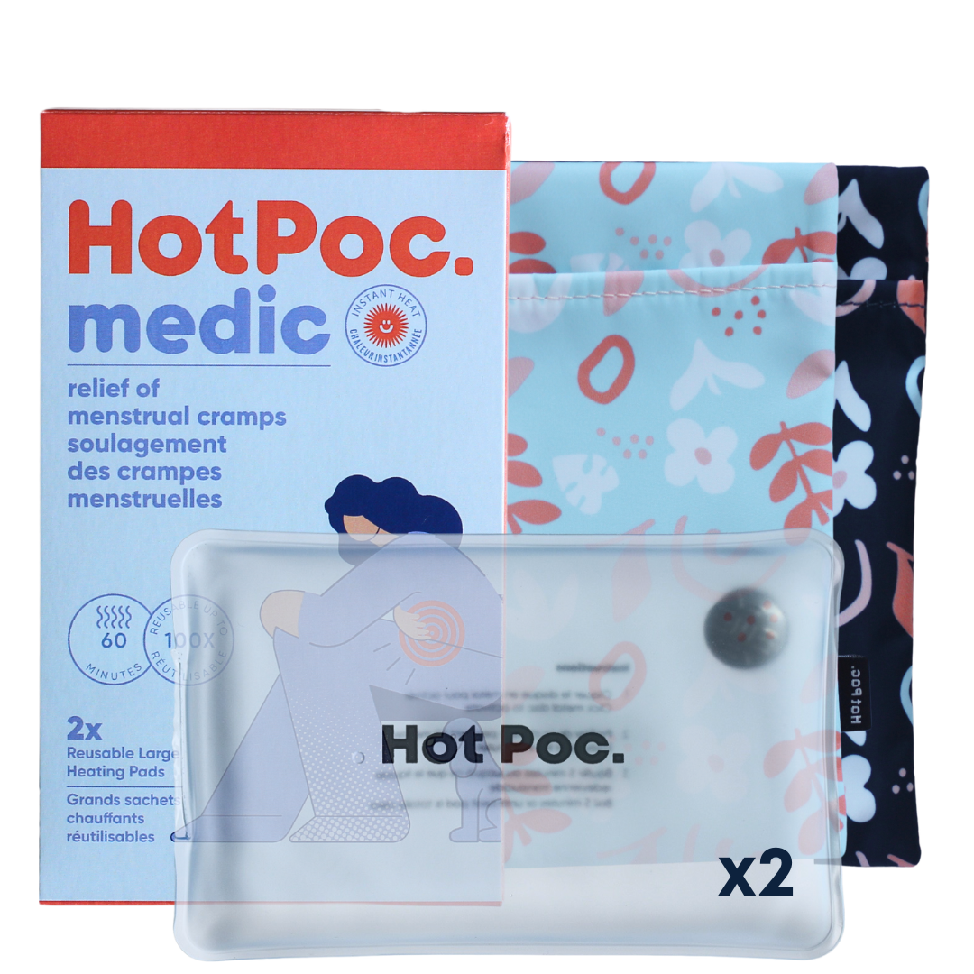 Reusable Heat Packs for Menstrual Cramps | HotPoc medic