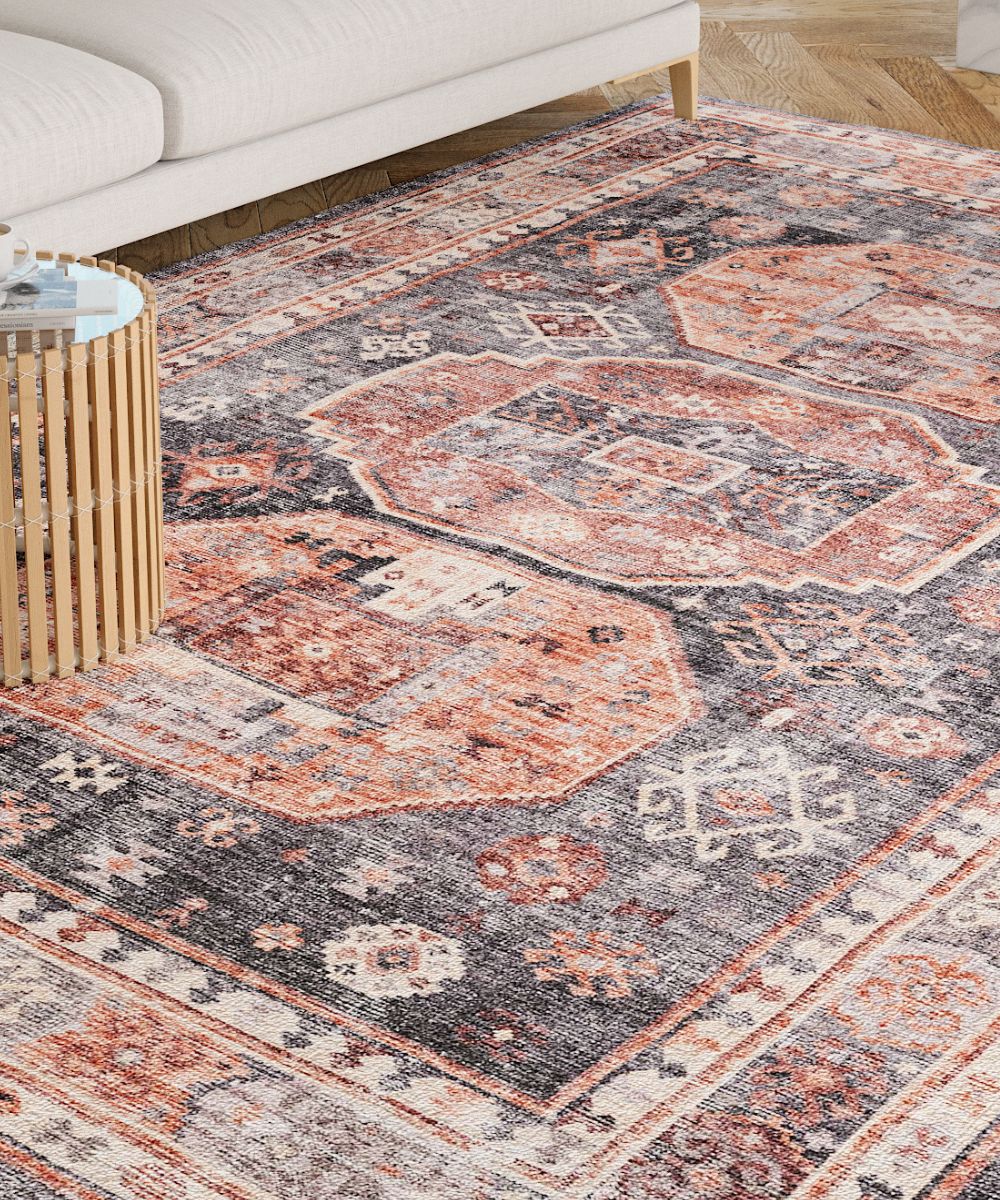 Zenda Rose Purple Rug