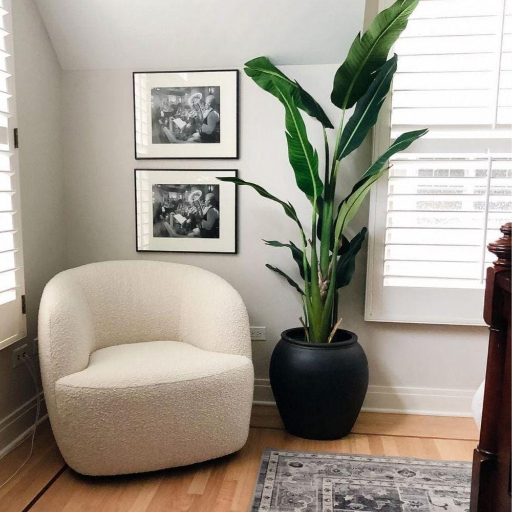 Maza Artificial Bird Of Paradise Potted Plant (Multiple Sizes)