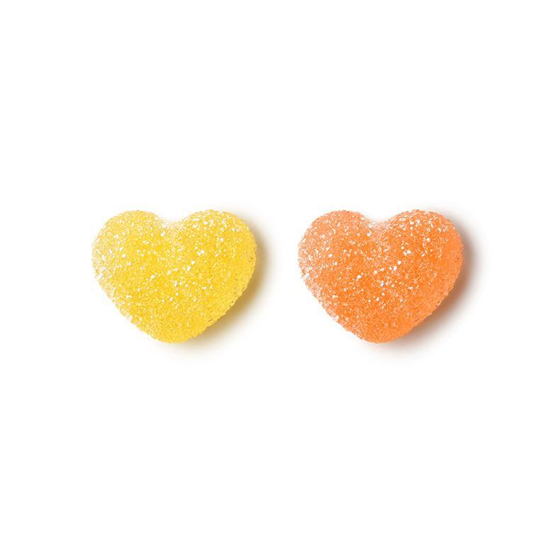 Vegan Sour Peach Hearts