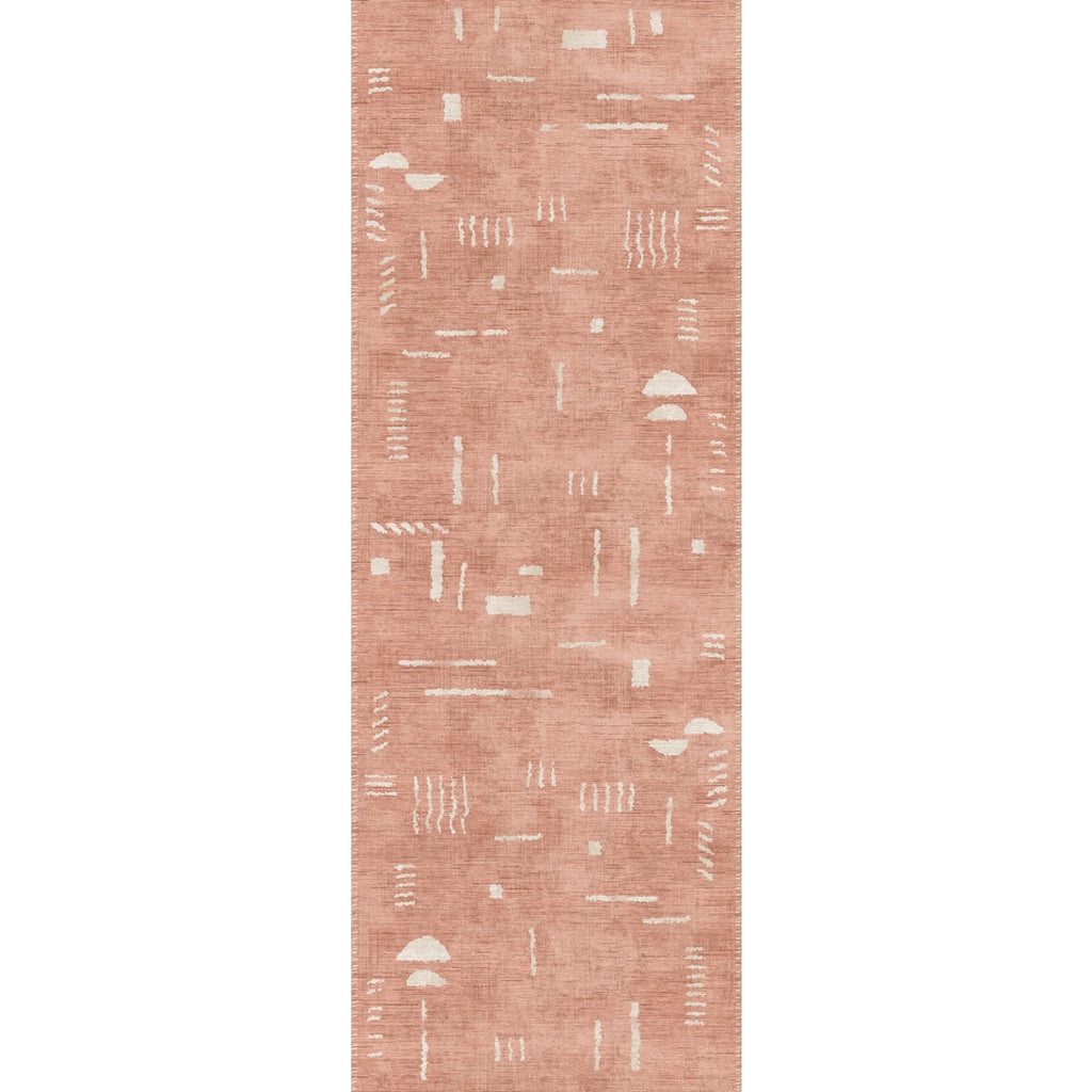 Jama Coral Pink Rug