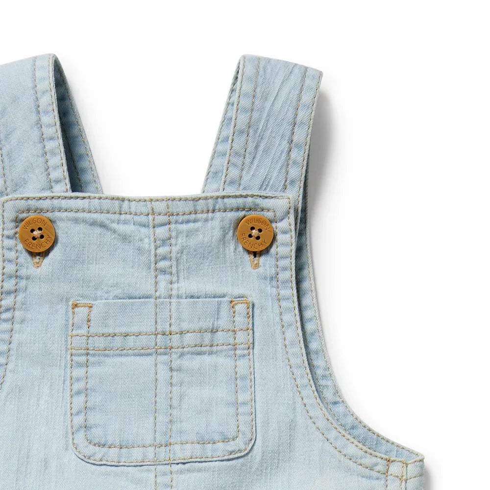 Organic Denim Overall | Wilson + Frenchy
