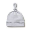 Organic Stripe Rib Knot Hat | Rain Drop | Wilson + Frenchy