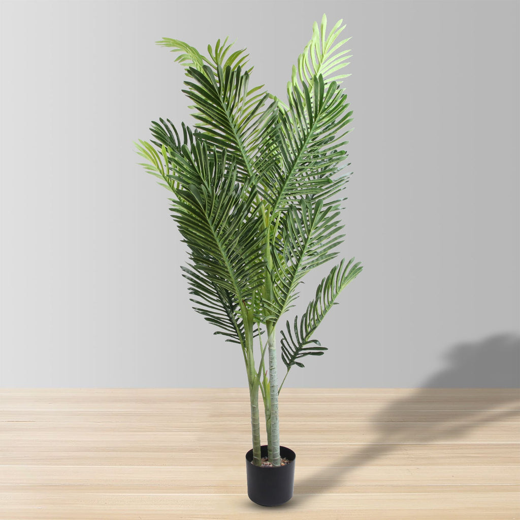 OKO FAUX POTTED PALM TREE PLANT 5'