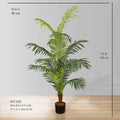 Xela Artificial Hawaii Kwai Palm Tree Potted Plant (Multiple Sizes)