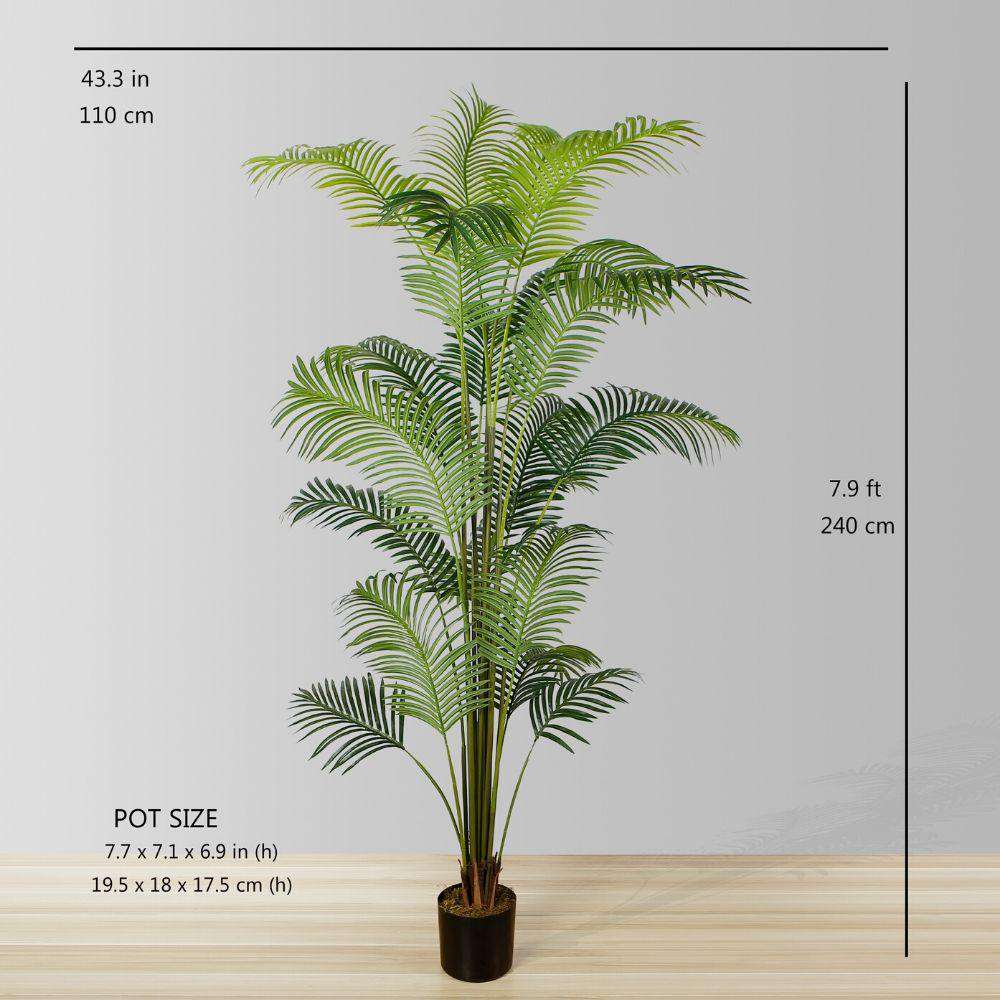 Xelo Artificial Hawaii Kwai Palm Tree Potted Plant (Multiple Sizes)
