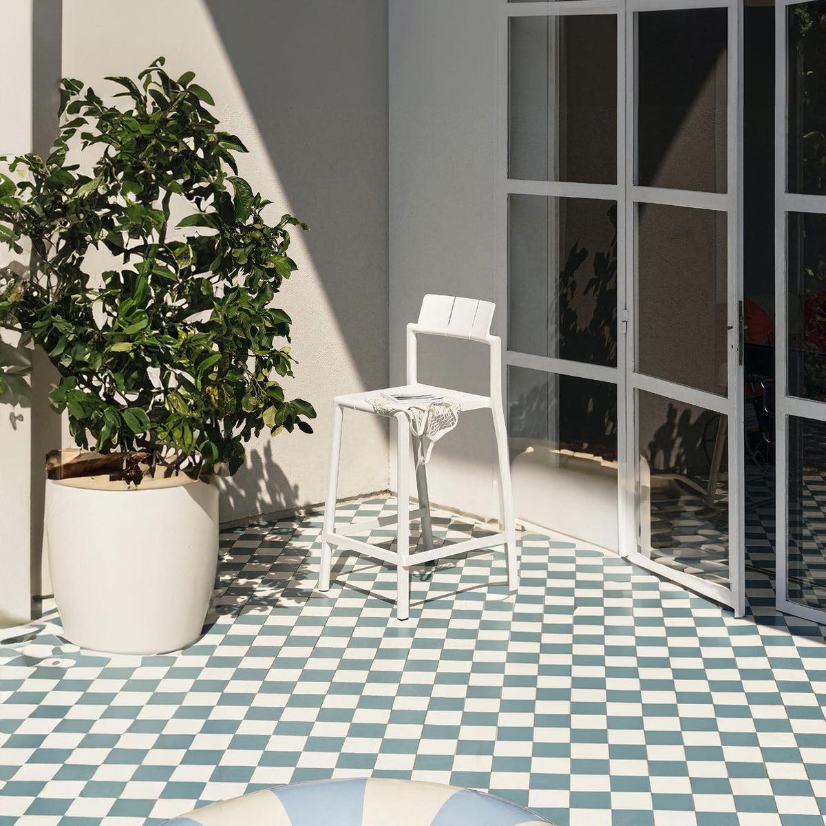 Yard Counter Stool Indoor & Outdoor Use