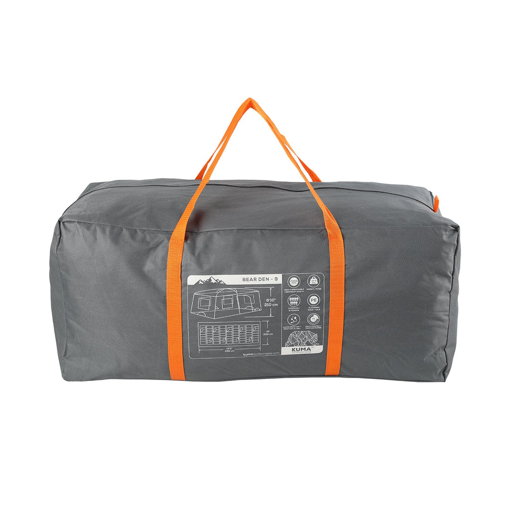 Kuma Outdoor Gear Bear Den 9 Cabin Tent