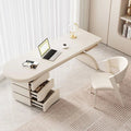 BLV09 Premium Cream White Office Desk