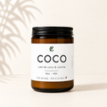 Bougie de soya COCO lait de coco et vanille