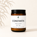Bougie de soya CONSTANTIA cèdre et  ambre