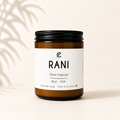 Bougie de soya RANI chaï tropical