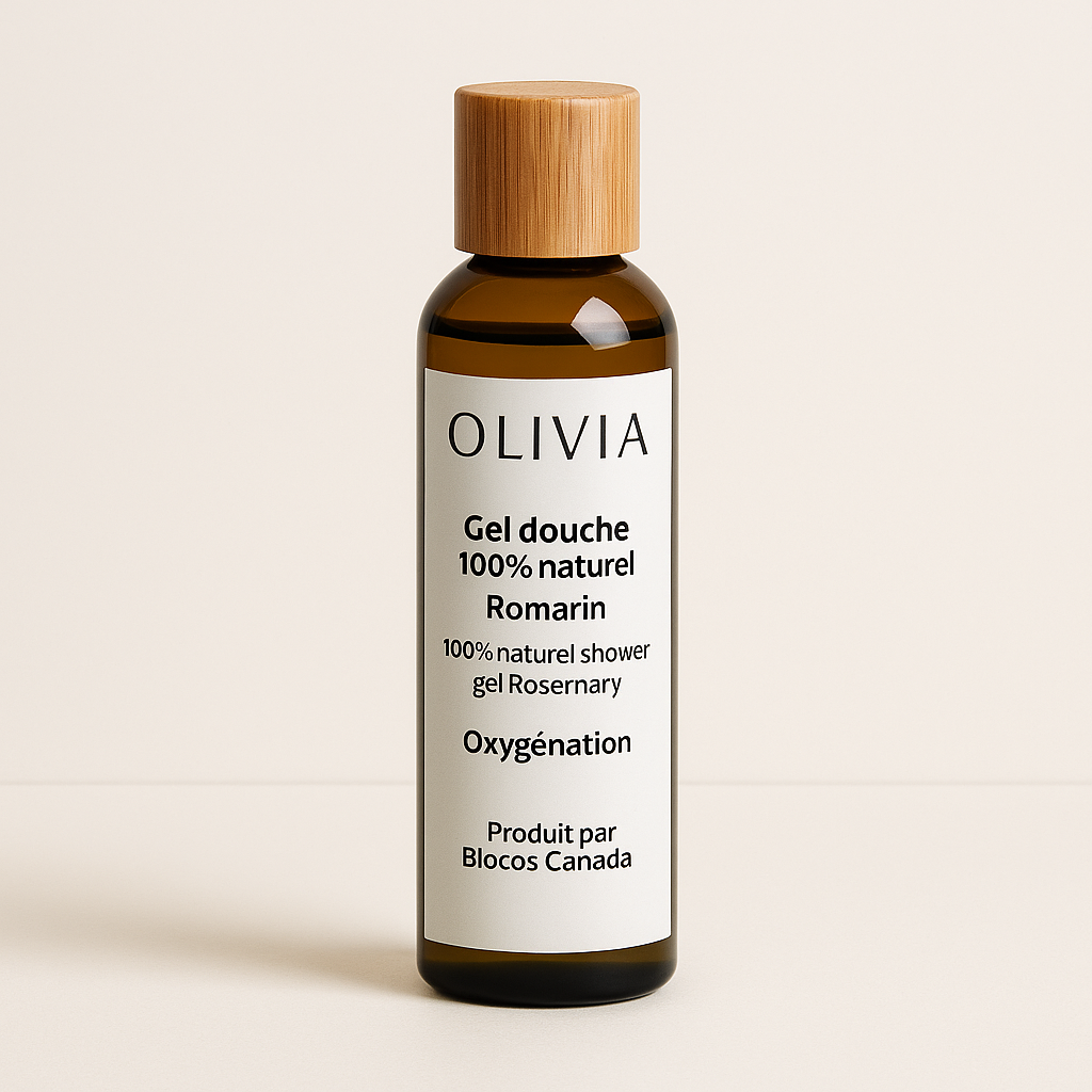 Gel douche naturel Oxygénation
