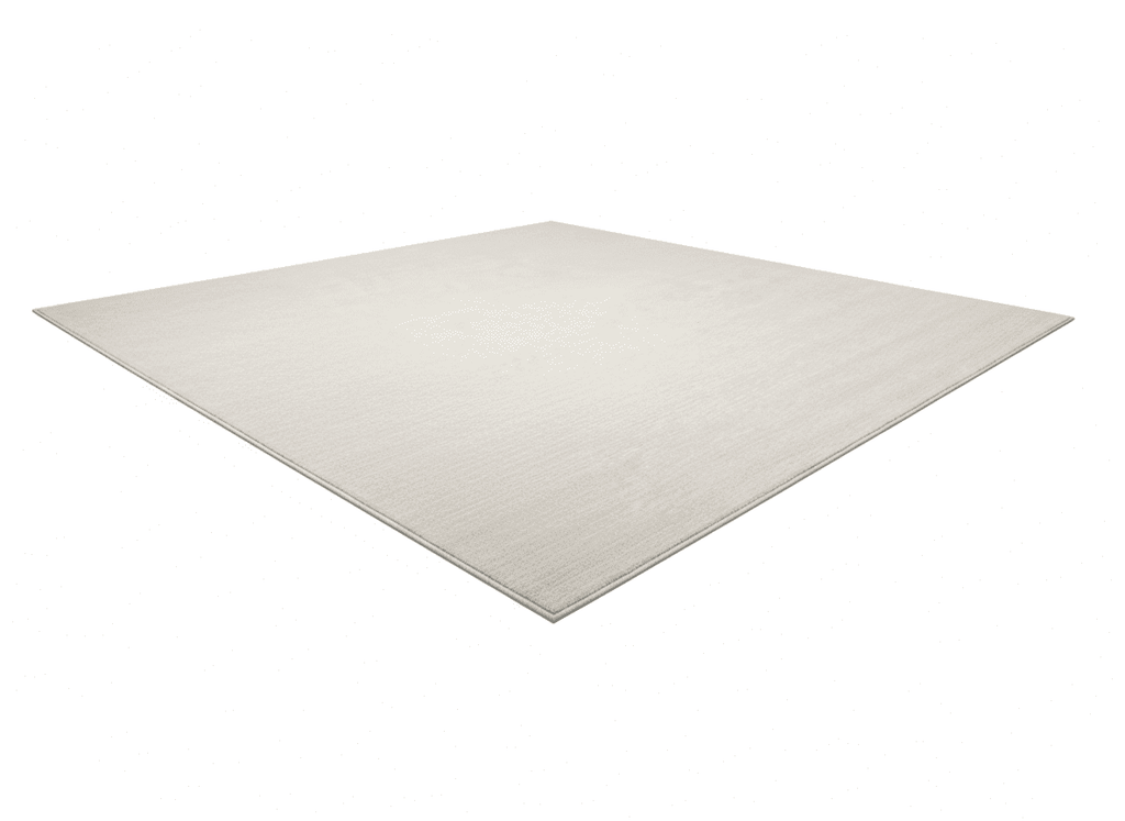 Cloud White Textured Diatom Silk Rug