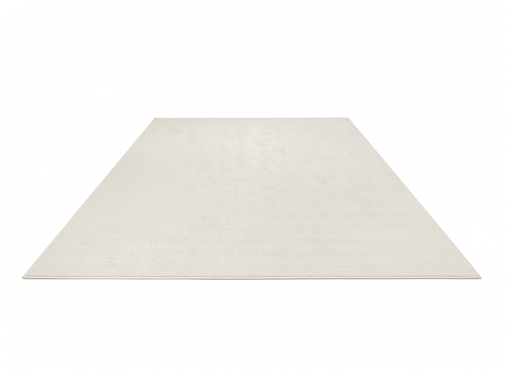 Cloud White Textured Diatom Silk Rug