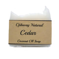 Coconut Oil Soap - Cedar