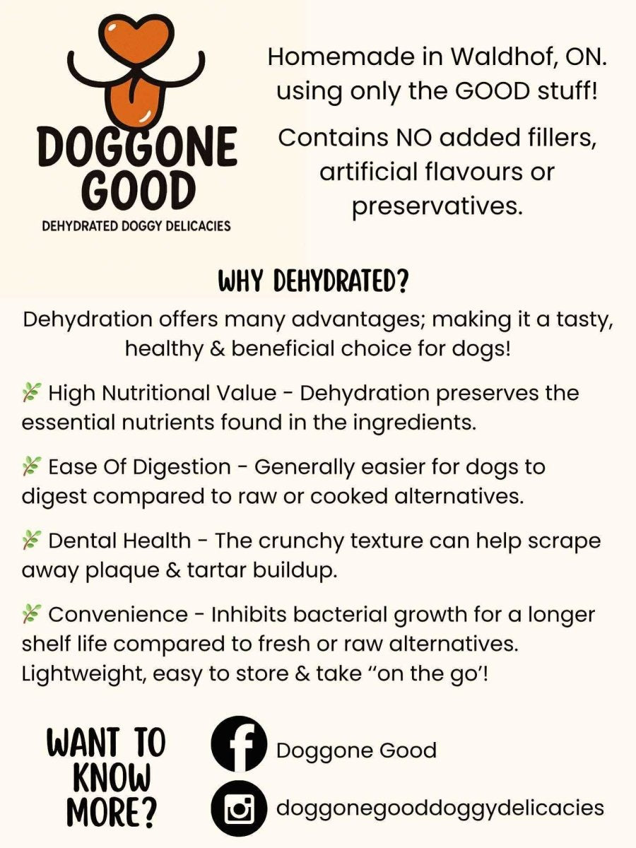 Dehydrated Doggy Treats - Sweeties