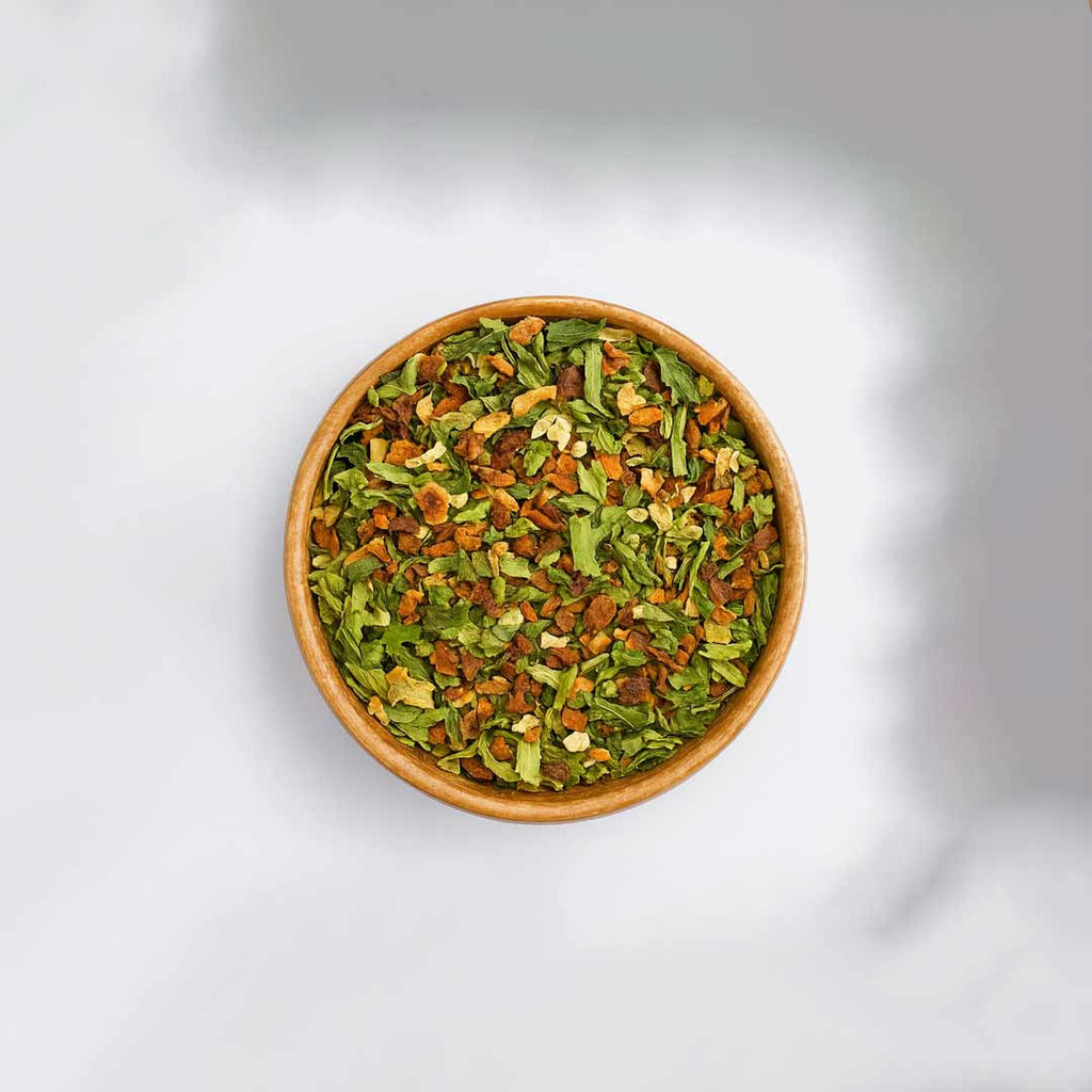 Natural Dried Vegetable Mix – Grade A All-Purpose Dehydrated Blend