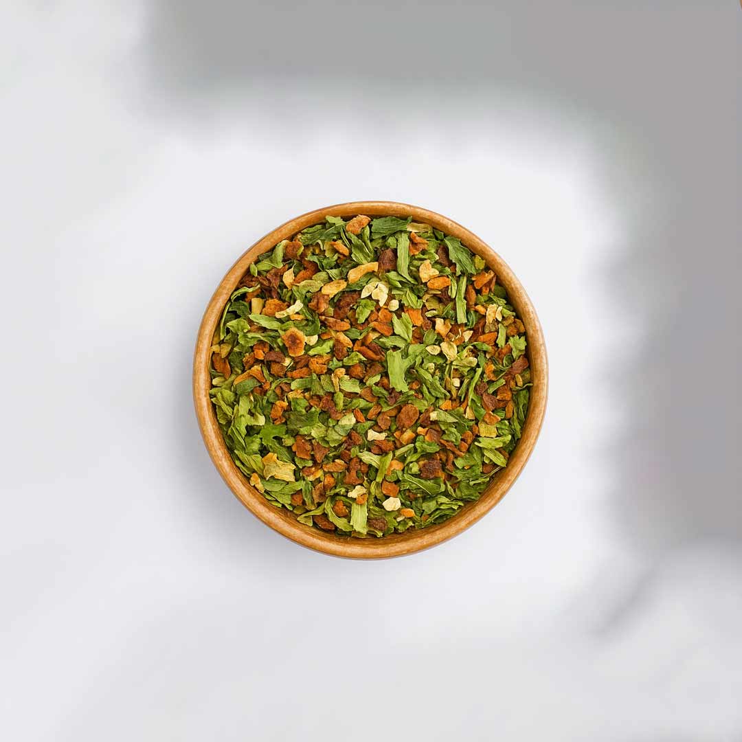 Natural Dried Vegetable Mix – Grade A All-Purpose Dehydrated Blend