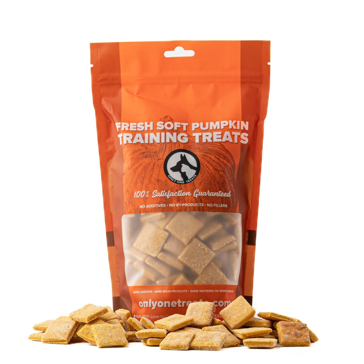 Fresh Soft Pumpkin Training Treats 680g