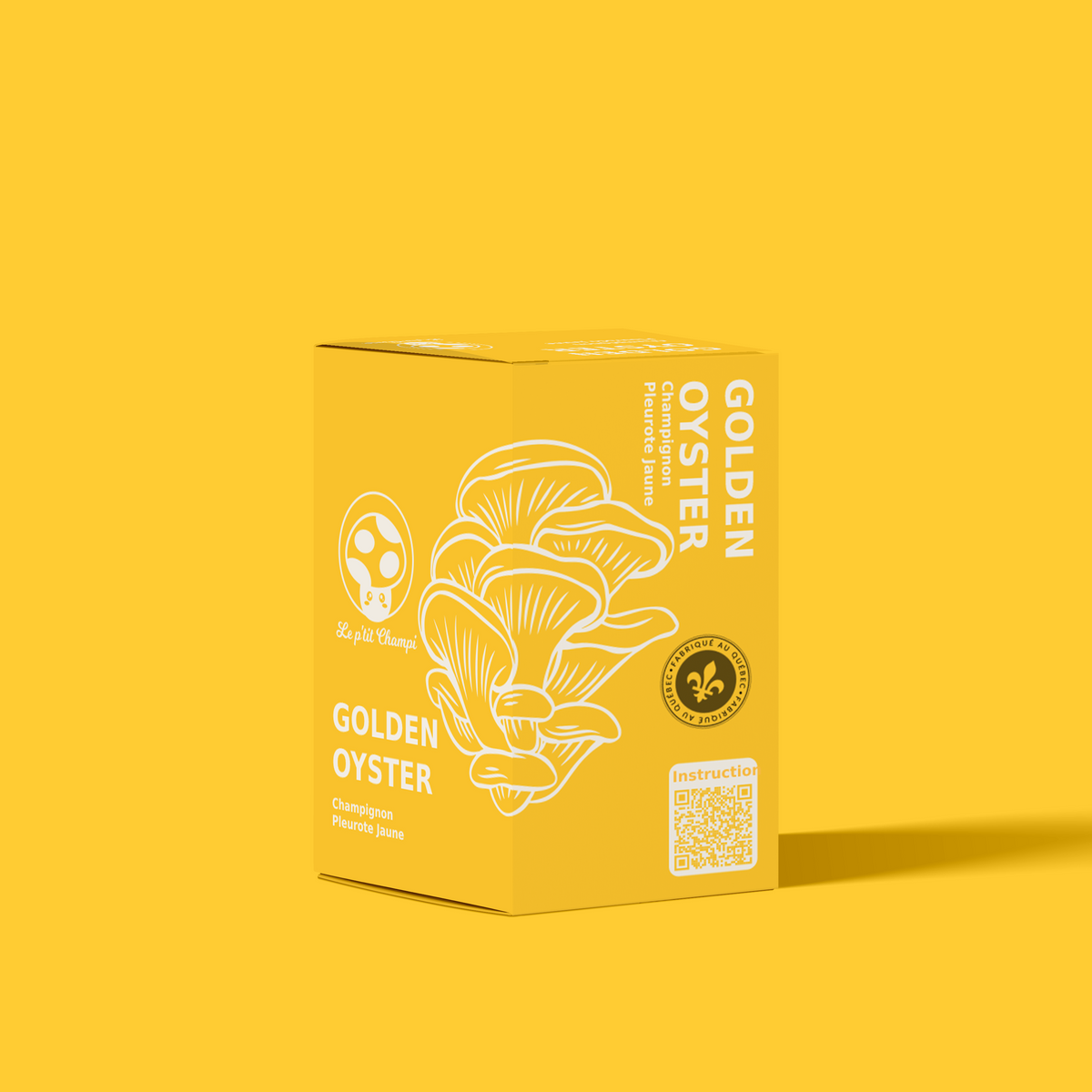 Golden Oyster Mushroom Kit