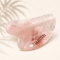 Pierre Gua Sha en quartz rose