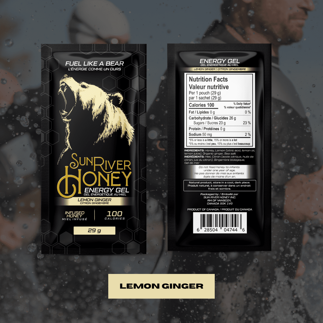 Honey Energy Gel Packs
