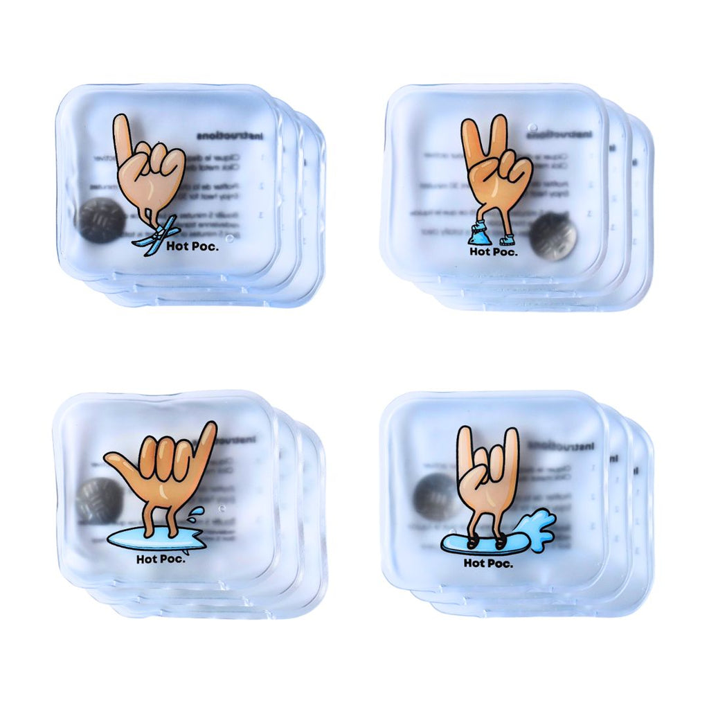 Reusable Hand Warmers Family 12-Pack  | HotPoc