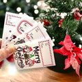 Seed Packages - Christmas - Gnome Designs - Ornament or Gift Tag - Includes 10 Packs of seeds