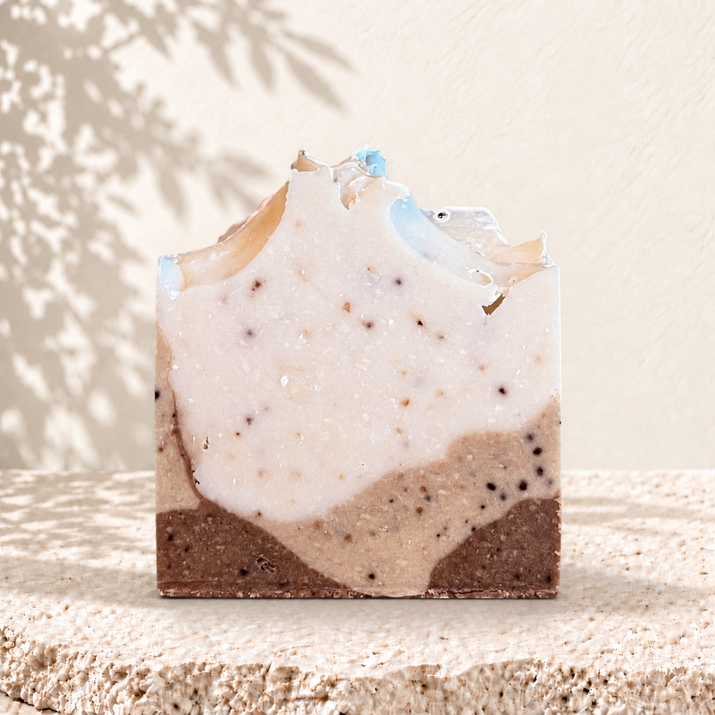 Savon exfoliant au café KAELAN mocha et vanille