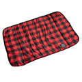 Kuma Lazy Bear Dog Blanket - Red/Black