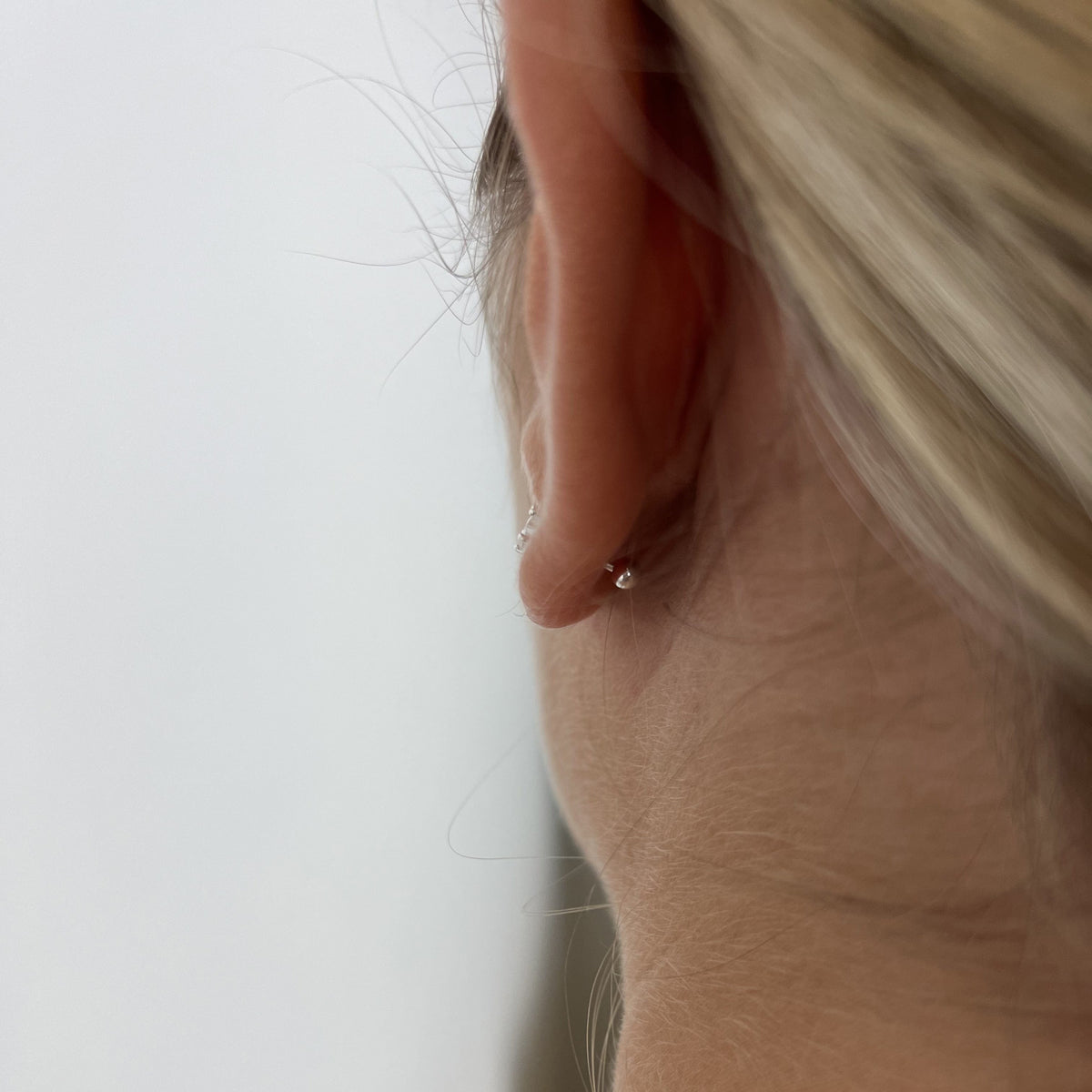 Boucles d'oreilles Cercles en argent sterling
