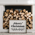 Merry Christmas (18"x24") Wood Sign