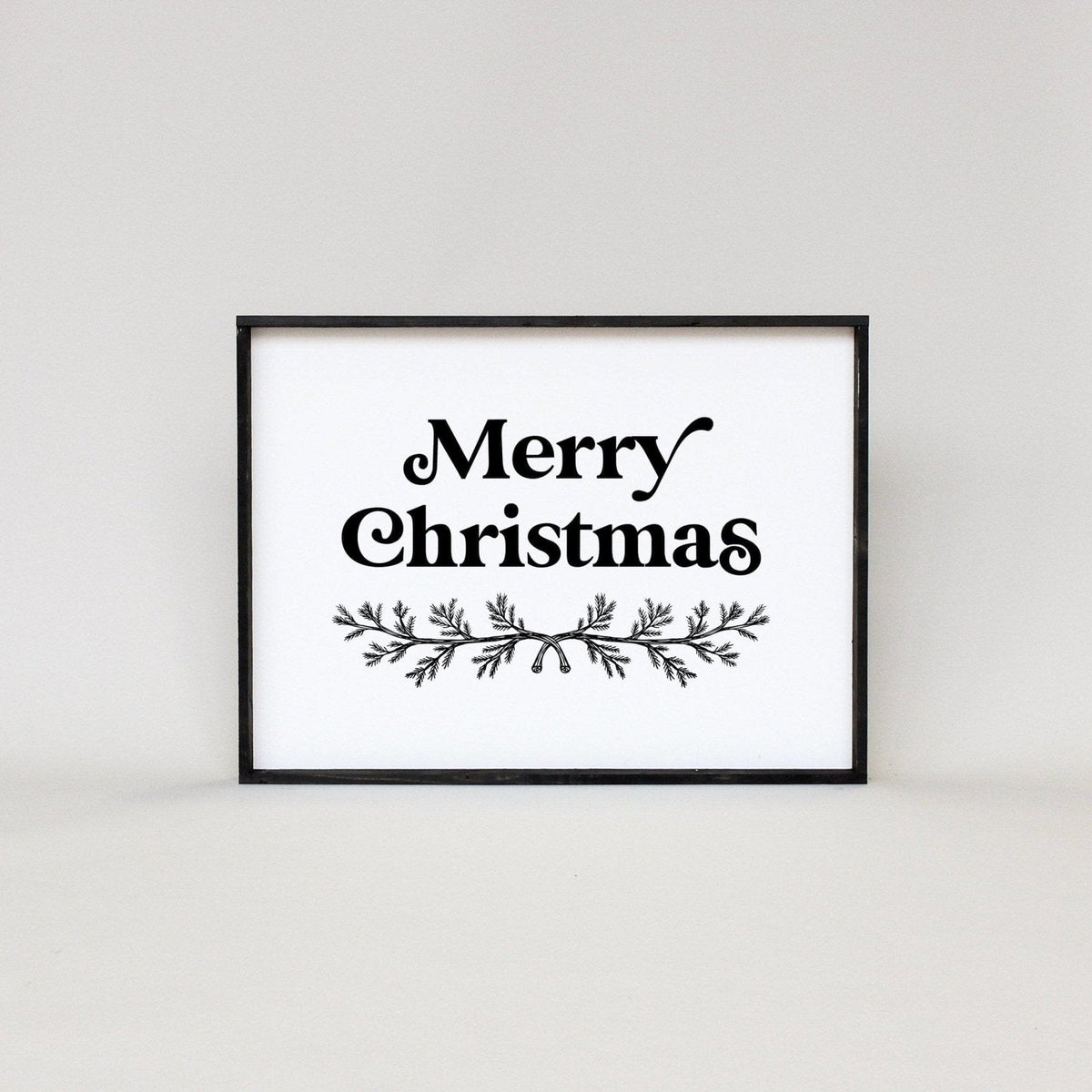 Merry Christmas (18"x24") Wood Sign