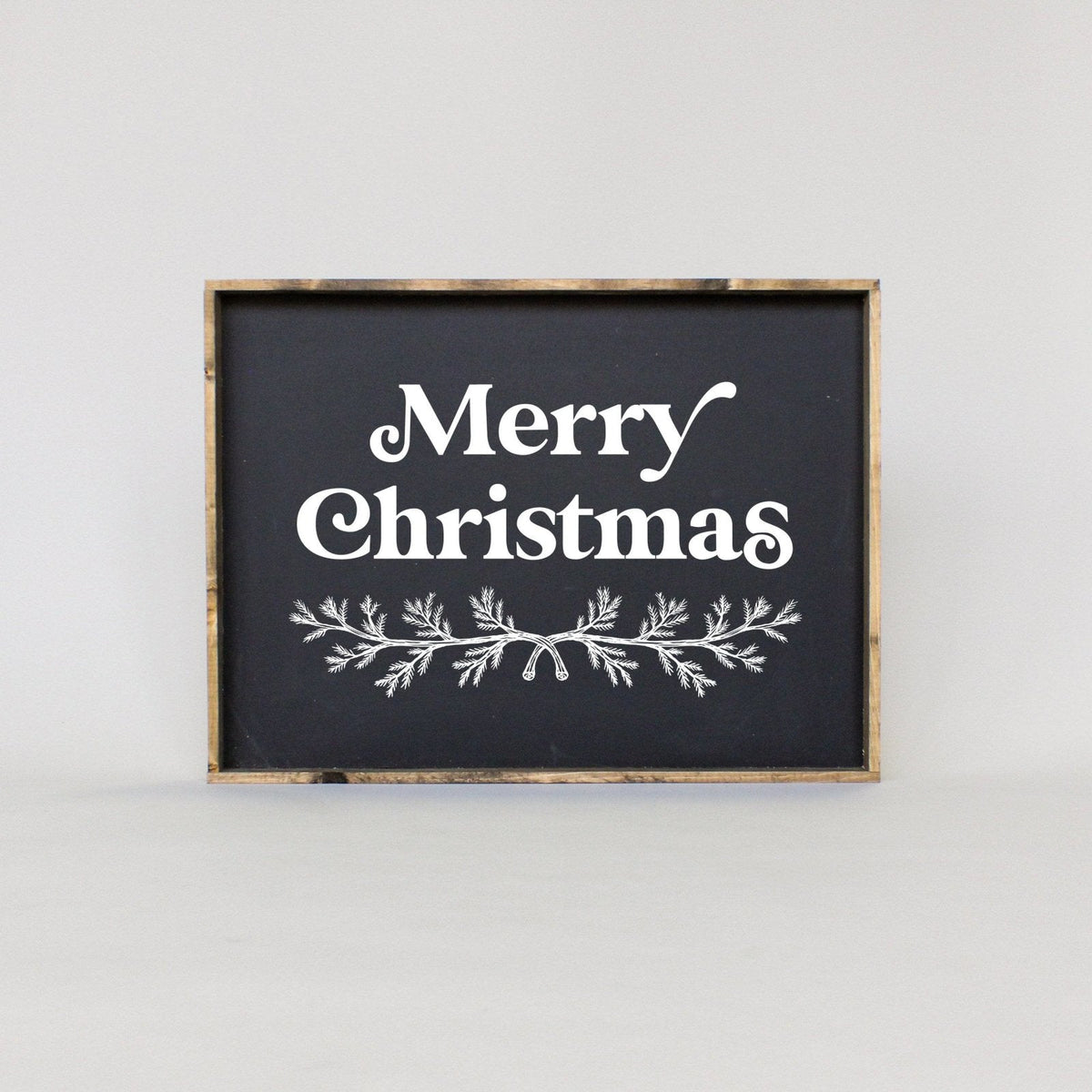 Merry Christmas Large Wood Sign